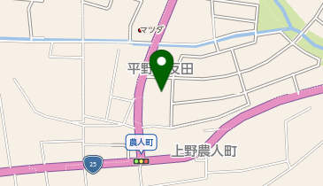 車検のコバック 上野店の地図画像