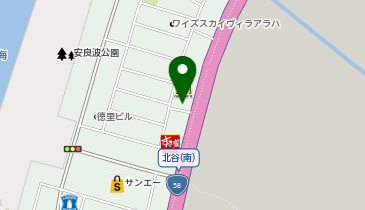 車検のコバック ハンビー店の地図画像