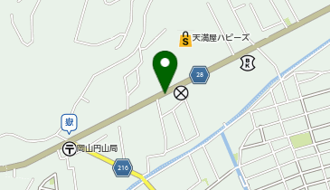 車検のコバック 岡山円山店の地図画像