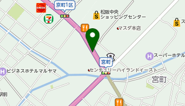 車検のコバック 松阪末広店の地図画像