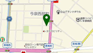 車検のコバック 富山掛尾店の地図画像