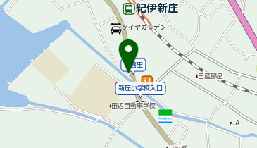 車検のコバック 田辺新庄店の地図画像