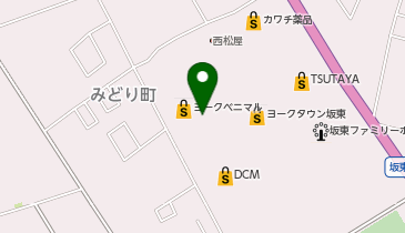 車検のコバック 坂東店の地図画像