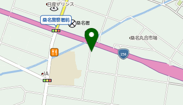 車検のコバック 桑名店の地図画像