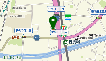 車検のコバック 品川店の地図画像