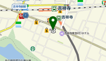 東進ハイスクール 吉祥寺南口校の地図画像