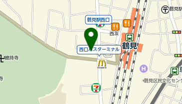 東進ハイスクール 鶴見校の地図画像