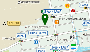 東進ハイスクール  東進衛星予備校 札幌駅北口校の地図画像