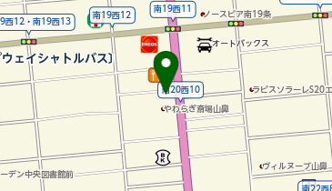 東進衛星予備校 札幌南20条校の地図画像