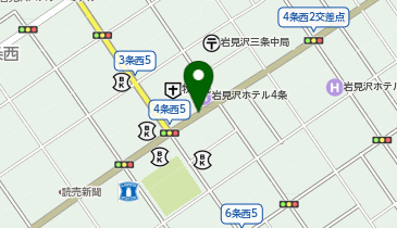 東進ハイスクール  東進衛星予備校 岩見沢四条通校の地図画像