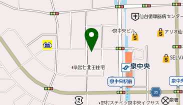 東進衛星予備校 泉中央校の地図画像