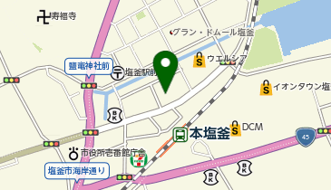 東進ハイスクール  東進衛星予備校 塩釜海岸通り校の地図画像