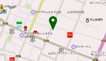 東進ハイスクール  東進衛星予備校 山形駅前通り校の地図画像