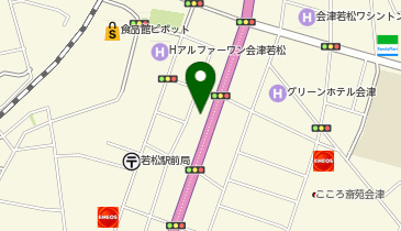 東進ハイスクール  東進衛星予備校 会津若松駅前校の地図画像