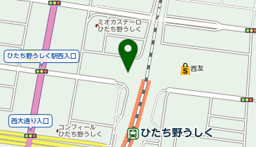 東進ハイスクール  東進衛星予備校 ひたち野うしく校の地図画像