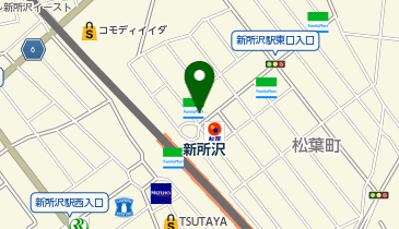 東進衛星予備校 新所沢駅前校の地図画像