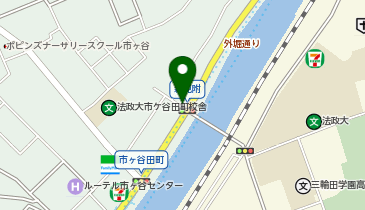 東進衛星予備校 市谷田町校の地図画像