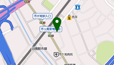 東進ハイスクール  東進衛星予備校 市ケ尾校 new QRCode document.getElementById'qrcodearea', { text: 'https://www.toshin.com/es/map/school.php?id=1457', height: 80, width: 80, correctLevel: QRCode.CorrectLevel.L } ;の地図画像