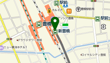 東進ハイスクール  東進衛星予備校 豊橋駅前校の地図画像