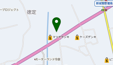 東進衛星予備校 新城校の地図画像