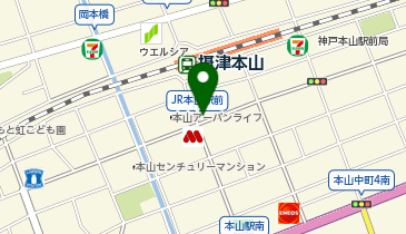 東進ハイスクール  東進衛星予備校 摂津本山校の地図画像