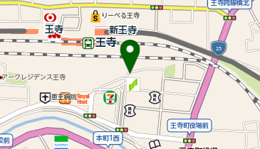 東進ハイスクール  東進衛星予備校 王寺校の地図画像