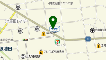 東進ハイスクール  東進衛星予備校 阿波池田校の地図画像