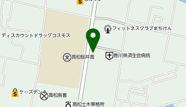 東進衛星予備校 高松レインボー校の地図画像