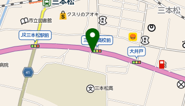 東進ハイスクール  東進衛星予備校 三本松校の地図画像