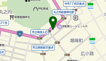 東進ハイスクール  東進衛星予備校 宇和島寿校の地図画像