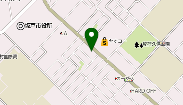 華花 丼丸 坂戸市の地図画像