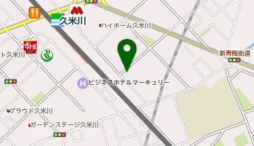 丼丸 みき 久米川店の地図画像