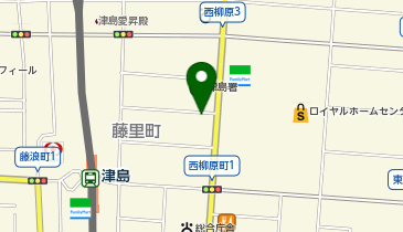 浜とみ 丼丸 津島店の地図画像