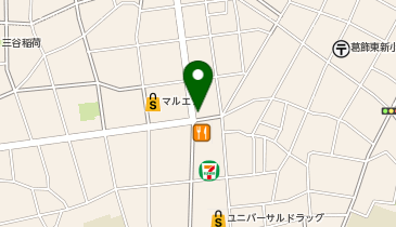 笹舟 丼丸 東新小岩店の地図画像