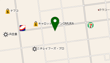 海鮮丼どん丸富の原店の地図画像