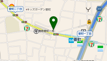 笹舟 池袋要町店の地図画像