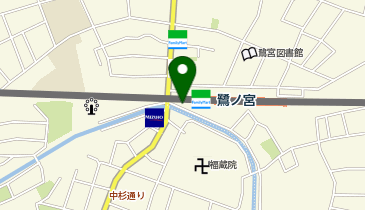 丼丸 波平鷺ノ宮駅南口店の地図画像