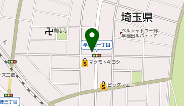 ふくふく 丼丸 三郷早稲田通り店の地図画像