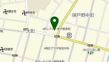 和家 丼丸 秋田店東北 丼丸 1号店の地図画像