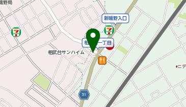 相模 丼丸 相武台店の地図画像