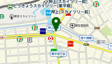 丼丸 DINE押上店 丼丸 1号店の地図画像