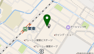 丼丸 浜風栗東駅前店の地図画像