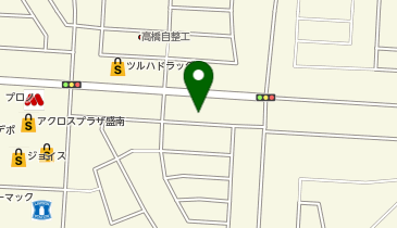 きときと向中野店の地図画像