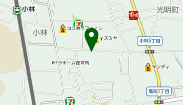 丼丸 寿屋(2号店)小林中野店の地図画像