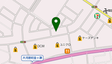 丼丸(2号店)大河原店の地図画像