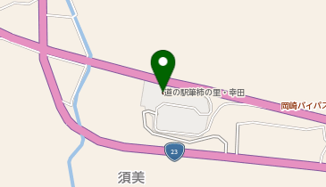 丼丸 の駅筆柿の里・幸田店の地図画像