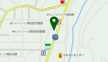 海龍 丼丸(3号店)高松西店の地図画像
