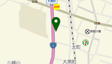 丼丸 まるちゃん須賀川大黒町店の地図画像