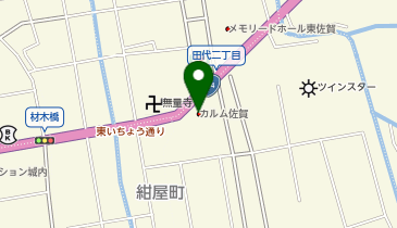 海鮮 丼丸 どんぶりこ。東佐賀店の地図画像