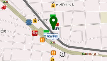 丼丸 海桜糀谷店の地図画像